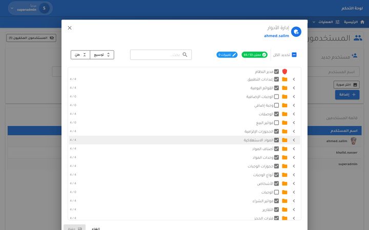 User roles